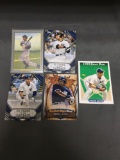 5 Card Lot of DEREK JETER New York Yankees Baseball Cards from Massive Collection