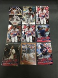 9 Card Lot of RONALD ACUNA JR Atlanta Braves Baseball Cards from Massive Collection