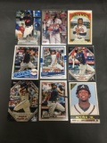 9 Card Lot of RONALD ACUNA JR Atlanta Braves Baseball Cards from Massive Collection