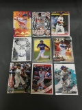 9 Card Lot of MOOKIE BETTS Red Sox Dodgers Baseball Cards from Massive Collection