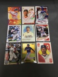 9 Card Lot of MOOKIE BETTS Red Sox Dodgers Baseball Cards from Massive Collection