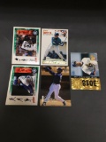 5 Card Lot of KEN GRIFFEY JR Seattle Mariners HOF Baseball Cards from Massive Collection