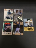 5 Card Lot of KEN GRIFFEY JR Seattle Mariners HOF Baseball Cards from Massive Collection