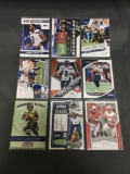 9 Card Lot of RUSSELL WILSON Seattle Seahawks Football Cards from Massive Collection