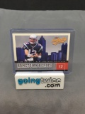 2002 Fleer Authentix Hometown Heroes TOM BRADY Patriots 2nd Year Insert Football Card - Rare