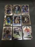 9 Card Lot of FOOTBALL ROOKIE Cards - Mostly from Newer Sets - Some Premiums - Stars & More!