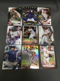 9 Card Lot of BASEBALL ROOKIE CARDS - Future Stars and Hall of Famers from Huge Collection!