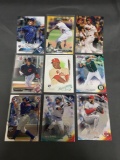 9 Card Lot of BASEBALL ROOKIE CARDS - Future Stars and Hall of Famers from Huge Collection!