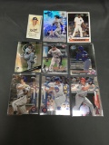 9 Card Lot of BASEBALL ROOKIE CARDS - Future Stars and Hall of Famers from Huge Collection!