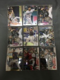 9 Card Lot of BASEBALL ROOKIE CARDS - Future Stars and Hall of Famers from Huge Collection!