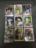 9 Card Lot of BASEBALL ROOKIE CARDS - Future Stars and Hall of Famers from Huge Collection!