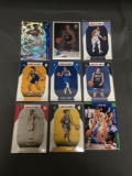 9 Card Lot of BASKETBALL ROOKIE CARDS - Mostly from Newer Sets! Hot!