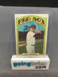 1972 Topps #37 CARL YASTRZEMSKI Red Sox Vintage Baseball Card