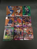 9 Count Lot of PRIZMS & REFRACTORS with ROOKIES & STARS!