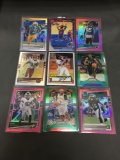 9 Count Lot of PRIZMS & REFRACTORS with ROOKIES & STARS!