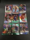 9 Count Lot of PRIZMS & REFRACTORS with ROOKIES & STARS!