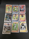 9 Count Lot of Baseball ROOKIE Cards - Future STARS & HALL of FAMERS!