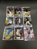 9 Count Lot of Baseball ROOKIE Cards - Future STARS & HALL of FAMERS!