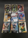 9 Count Lot of Football ROOKIE Cards - Mostly Newer Sets! Hot!