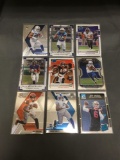 9 Count Lot of Football ROOKIE Cards - Mostly Newer Sets! Hot!