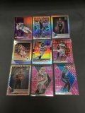 9 Count Lot of PRIZMS & REFRACTORS with ROOKIES & STARS!