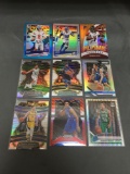 9 Count Lot of PRIZMS & REFRACTORS with ROOKIES & STARS!