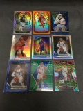 9 Count Lot of PRIZMS & REFRACTORS with ROOKIES & STARS!