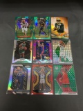 9 Count Lot of PRIZMS & REFRACTORS with ROOKIES & STARS!