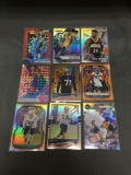 9 Count Lot of PRIZMS & REFRACTORS with ROOKIES & STARS!