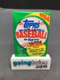 Factory Sealed 1984 Topps Baseball 15 Card Pack - Don Mattingly Rookie?