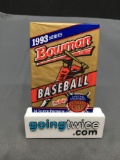 Factory Sealed 1993 Bowman Baseball 14 Card Pack - Derek Jeter Rookie?