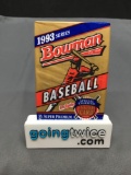 Factory Sealed 1993 Bowman Baseball 14 Card Pack - Derek Jeter Rookie?