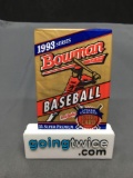 Factory Sealed 1993 Bowman Baseball 14 Card Pack - Derek Jeter Rookie?