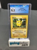 CGC Graded 1999 Pokemon Jungle 1st Edition #60 PIKACHU Vintage Trading Card - NM-MT+ 8.5