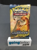 Factory Sealed Pokemon Sun & Moon UNBROKEN BONDS 10 Card Booster Pack