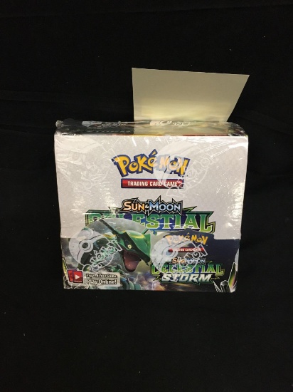 Factory Sealed Pokemon Sun & Moon CELESTIAL STORM Booster Box - 36 Packs