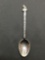 Mexican Made Taxco Designer 4in Long 0.75in Wide Sterling Silver Collectible Spoon