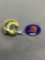 Lot of Two Commemorative Pins, One Green Bay Packers & One Steamboat