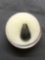 Loose Teardrop Shaped 13x8mm Rutilated Quartz Gemstone