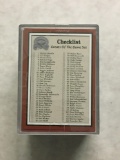 2000 Fleer Greats of the Game Baseball Complete 100 Card Set