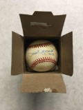 Signed PHIL RIZZUTO Yankees Autographed American League Baseball