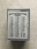 2011 Bowman Platinum Baseball Complete 100 Card Set