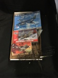 Lot of Airplane Model Kits (Opened) from Estate
