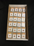 Collection of Graded Pennies Coins from Coin Store Hoard
