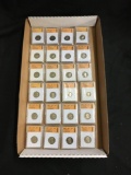 Collection of Graded Quarters and Dimes Coins from Coin Store Hoard