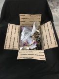 Box Lot Full of Beaded and Other Fashion Jewelry from Estate Collection