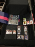 Collection of 3 Partial Binders of Sports Cards with Rookies Inserts and Stars from Consignment
