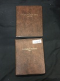 2 Collectible Coin Binders of Canadian Coins with Contents - Canadian Nickels & Canadian Large Cents