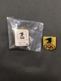 Lot of Two United States Postal Service Commemorative Service Pins
