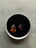 Lot of Two Various Shape & Size Loose Garnet Gemstones